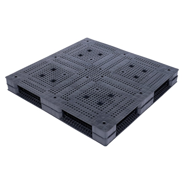 Vestil High Density Polyethylene (HDPE) Heavy Duty Pallet, 47.25 in L, 47.25 in W, 6 H PLPG-4848-HD - main
